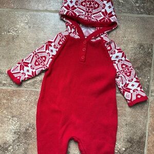 Hanna Andersson 100% Cotton 70cm/6-12mo Fair Isle Bunting